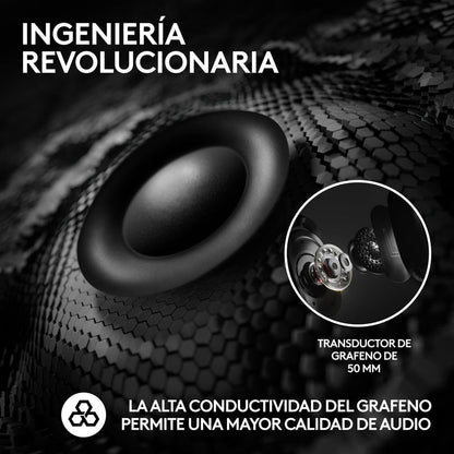 Auricular Gamer Logitech G Pro X 2, Lightspeed 7.1 / Bluetooth Rosa