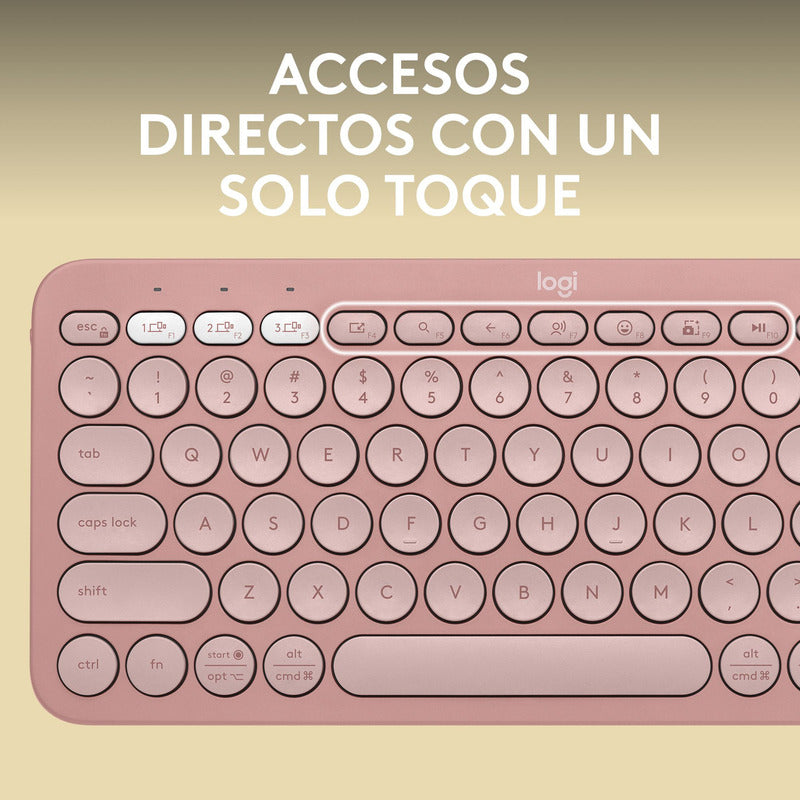 Combo Logitech Pebble 2: Teclado K380s + Mouse M350s