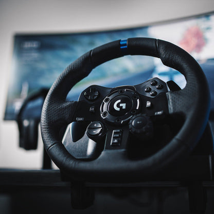 Volante de Carreras Logitech G923 TRUEFORCE para PS5, PS4 y PC