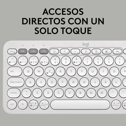 Teclado Multidispositivo Logitech Pebble Keys 2 K380s