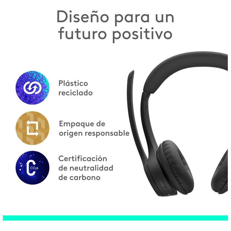 Audífonos Inalámbricos Logitech Zone 300 Con Micrófono