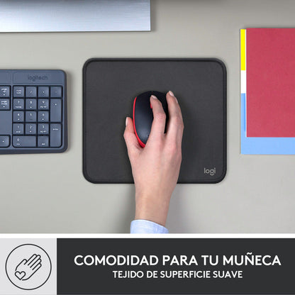 Mouse Pad Cómodo Deslizamiento Logitech Studio Series Negro