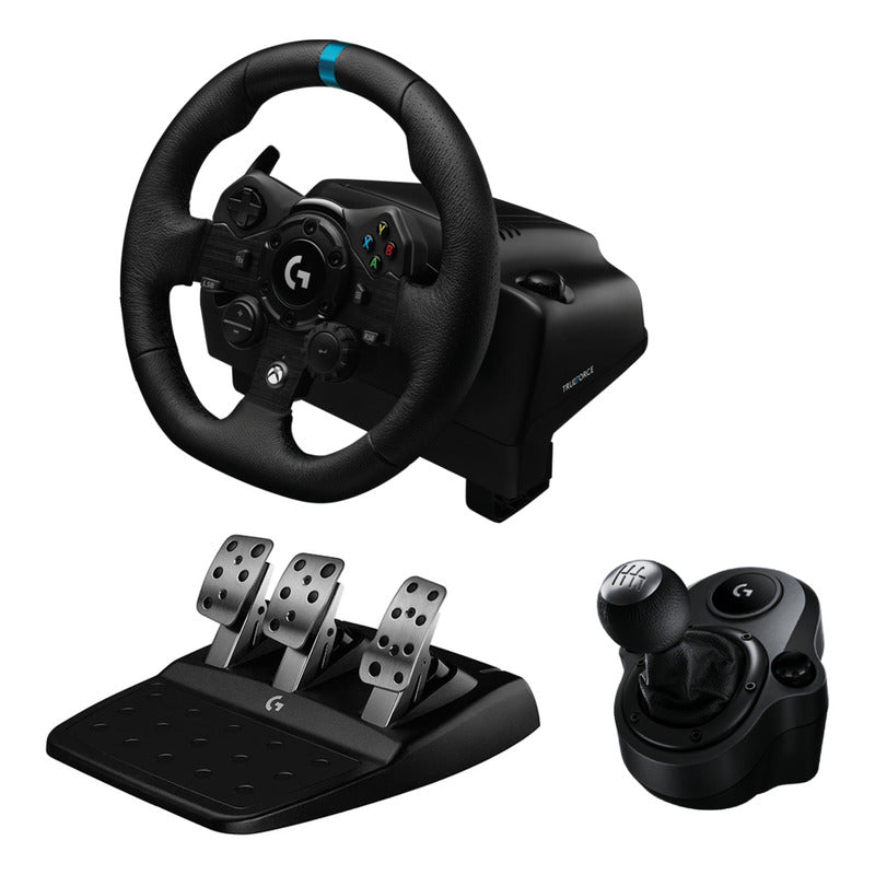Volante Logitech G923 para Xbox Series X|S, Xbox One y PC + Palanca de Cambios