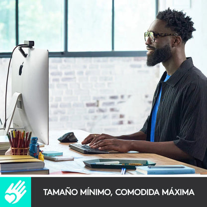 Combo Logitech Mouse Lift Ergo + Teclado MX Keys Mini Ergo Negro