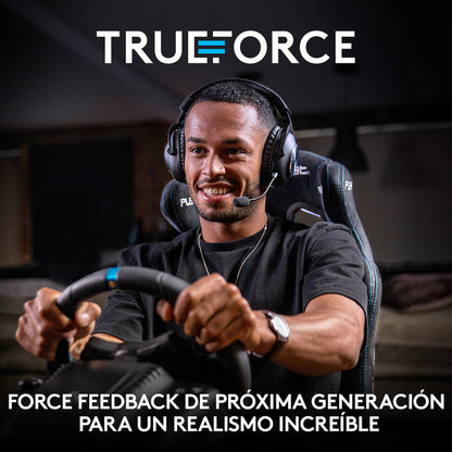 Volante de Carreras Logitech G923 TRUEFORCE para PS5, PS4 y PC
