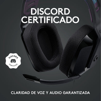 Auriculares Gamer Logitech G335, Pc, Ps5, Xbox / Color & Confort