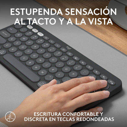 Teclado Multidispositivo Logitech Pebble Keys 2 K380s