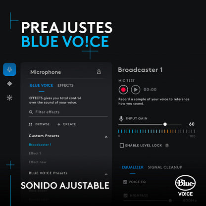 Micrófono Gamer Condensador Rgb Lightsync Logitech Yeti Orb