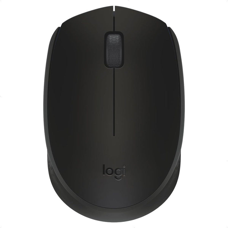 Mouse Inalámbrico Logitech M170,  Portátil, Win Mac Negro