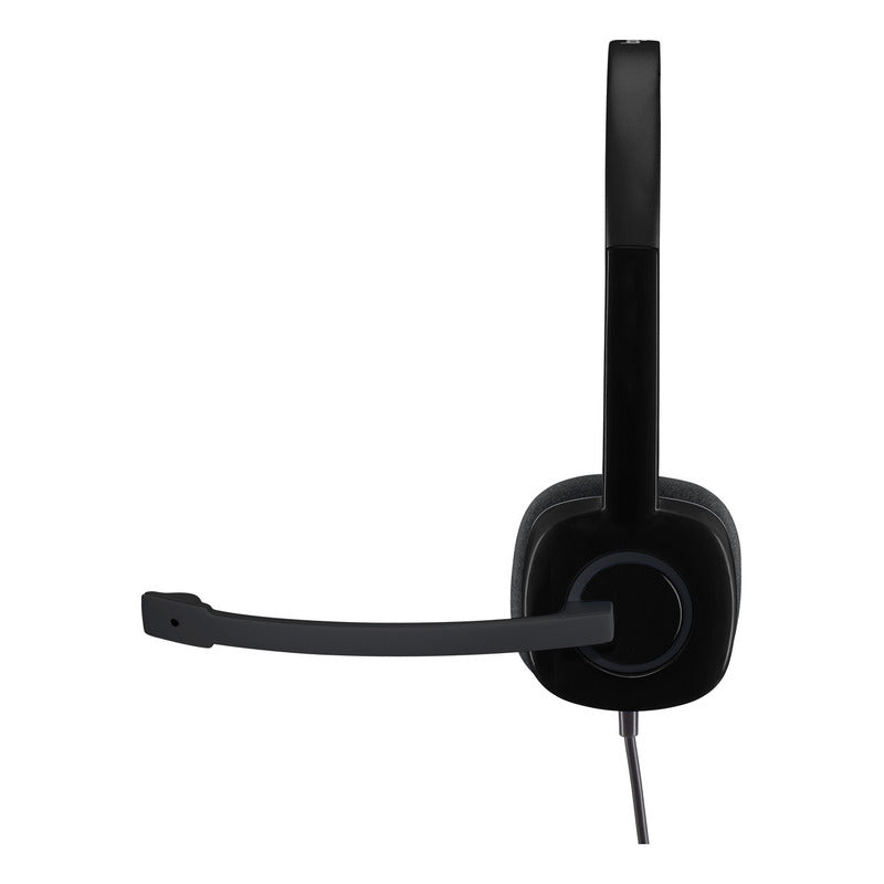 Auriculares Logitech H151, Ajustables, Ligeros Con Micrófono