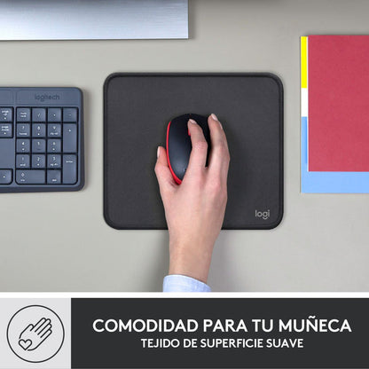 Mouse Pad Cómodo Deslizamiento Logitech Studio Series Negro