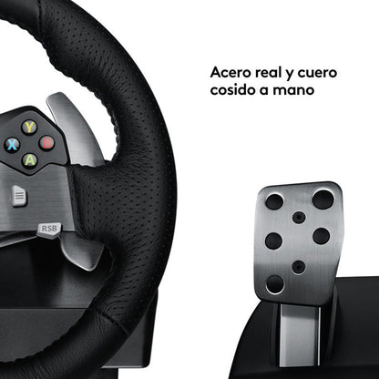Volante Logitech G920 para Xbox Series X|S, Xbox One y PC + Palanca de Cambios