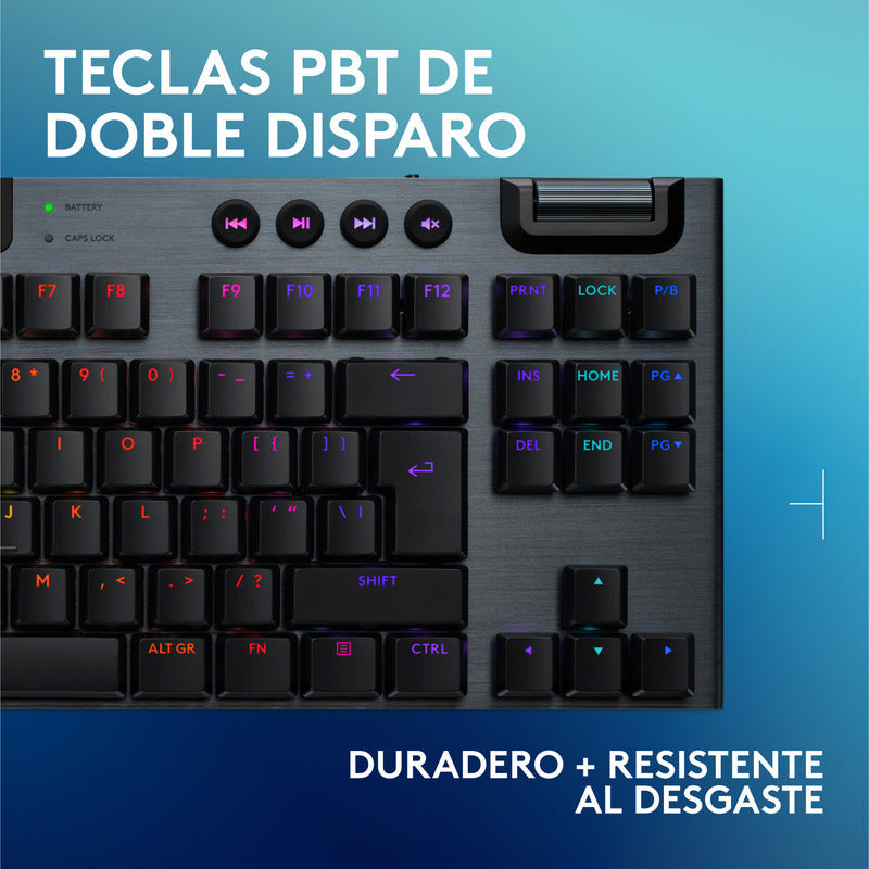 Teclado Gamer Logitech G915 X Lightspeed Tkl / Mecánico Slim
