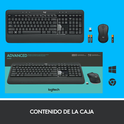 Teclado Y Mouse Inalámbrico Logitech Mk540 Advanced