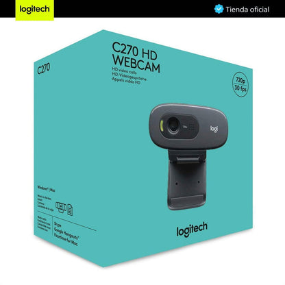 Webcam Para Videoconferencias Hd 720p Logitech C270
