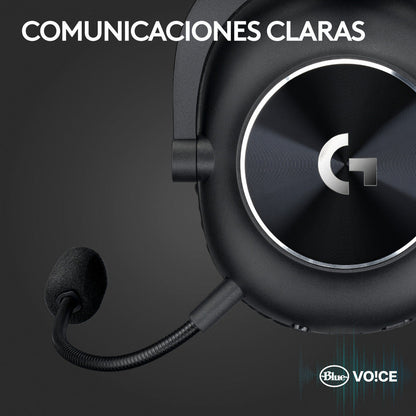 Auricular Gamer Logitech G Pro X 2, Lightspeed 7.1 / Bluetooth Rosa