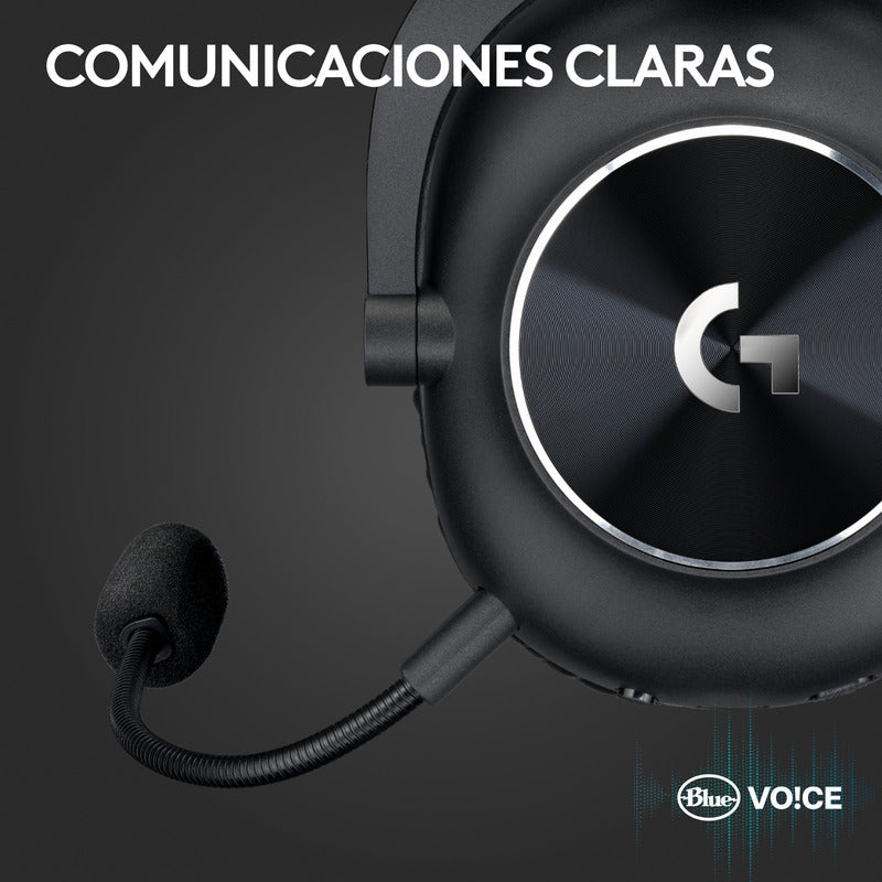Auricular Gamer Logitech G Pro X 2, Lightspeed 7.1 / Bluetooth Rosa