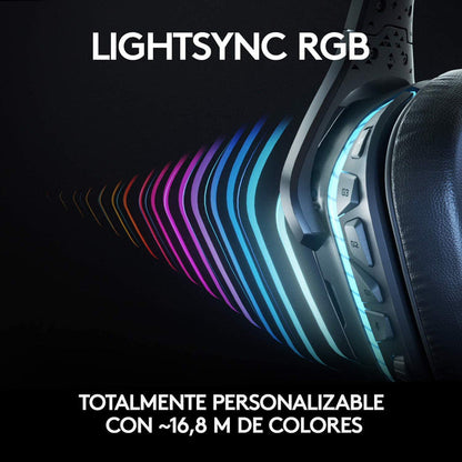 Auriculares Gamerlogitech G935, Inalámbrica 7.1 / Rgb Lightsync