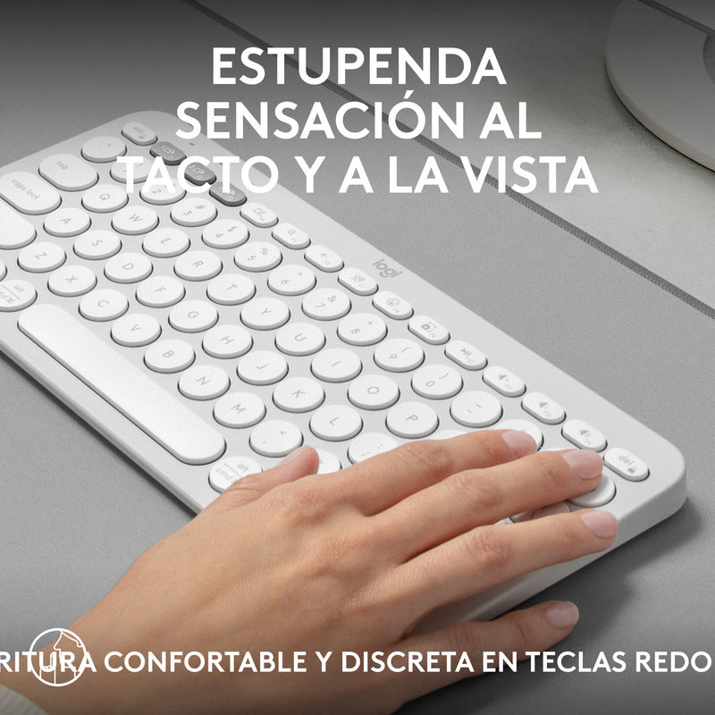 Teclado Multidispositivo Logitech Pebble Keys 2 K380s