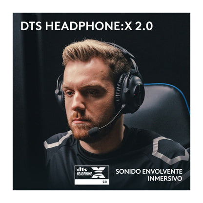 Auricular Gamer Logitech G Pro X 2, Lightspeed 7.1 / Bluetooth Rosa