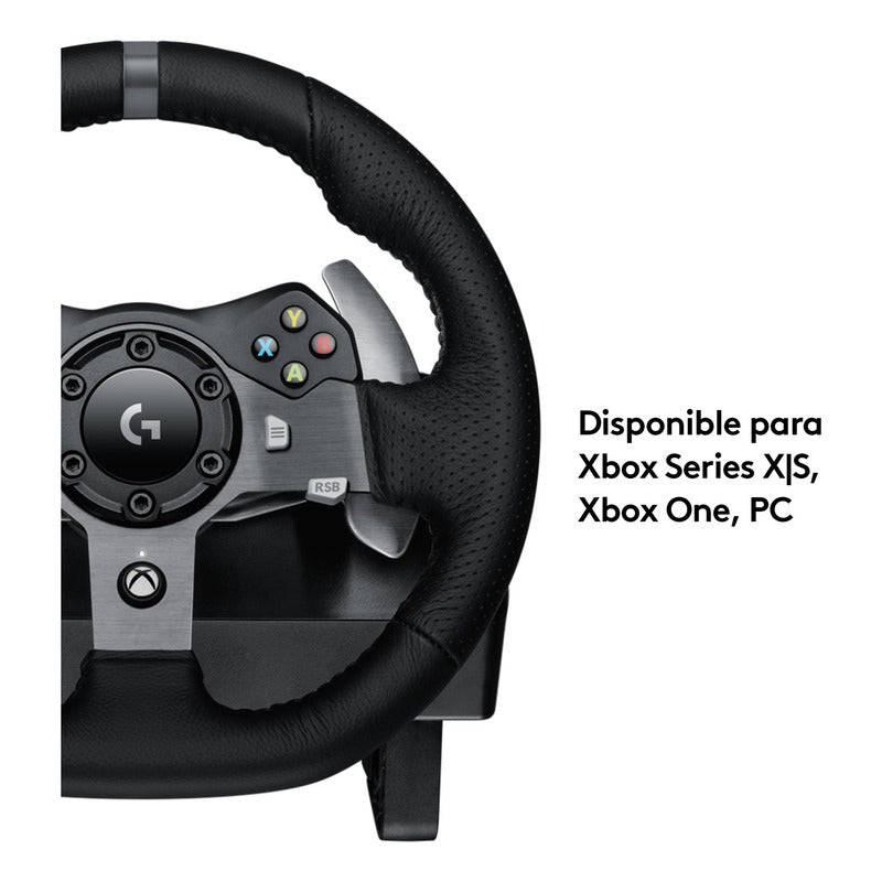 Volante Logitech G920 para Xbox Series X|S, Xbox One y PC + Palanca de Cambios