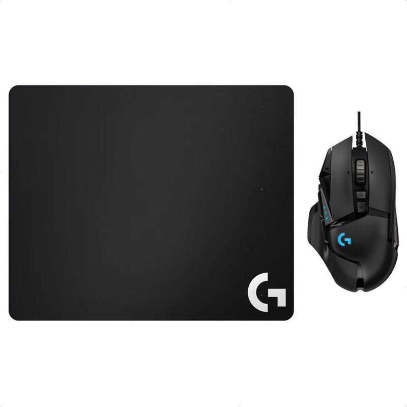 Combo Gamer Mouse Logitech G502 HERO + Pad Mouse G240