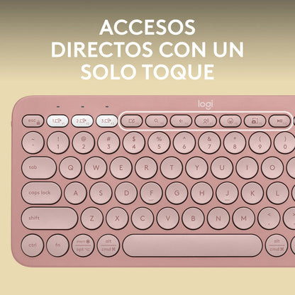 Teclado Multidispositivo Logitech Pebble Keys 2 K380s