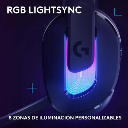 Auricular Gamer Logitech G522, Inalámbrica  Bt / Pc, Ps5 - Negra