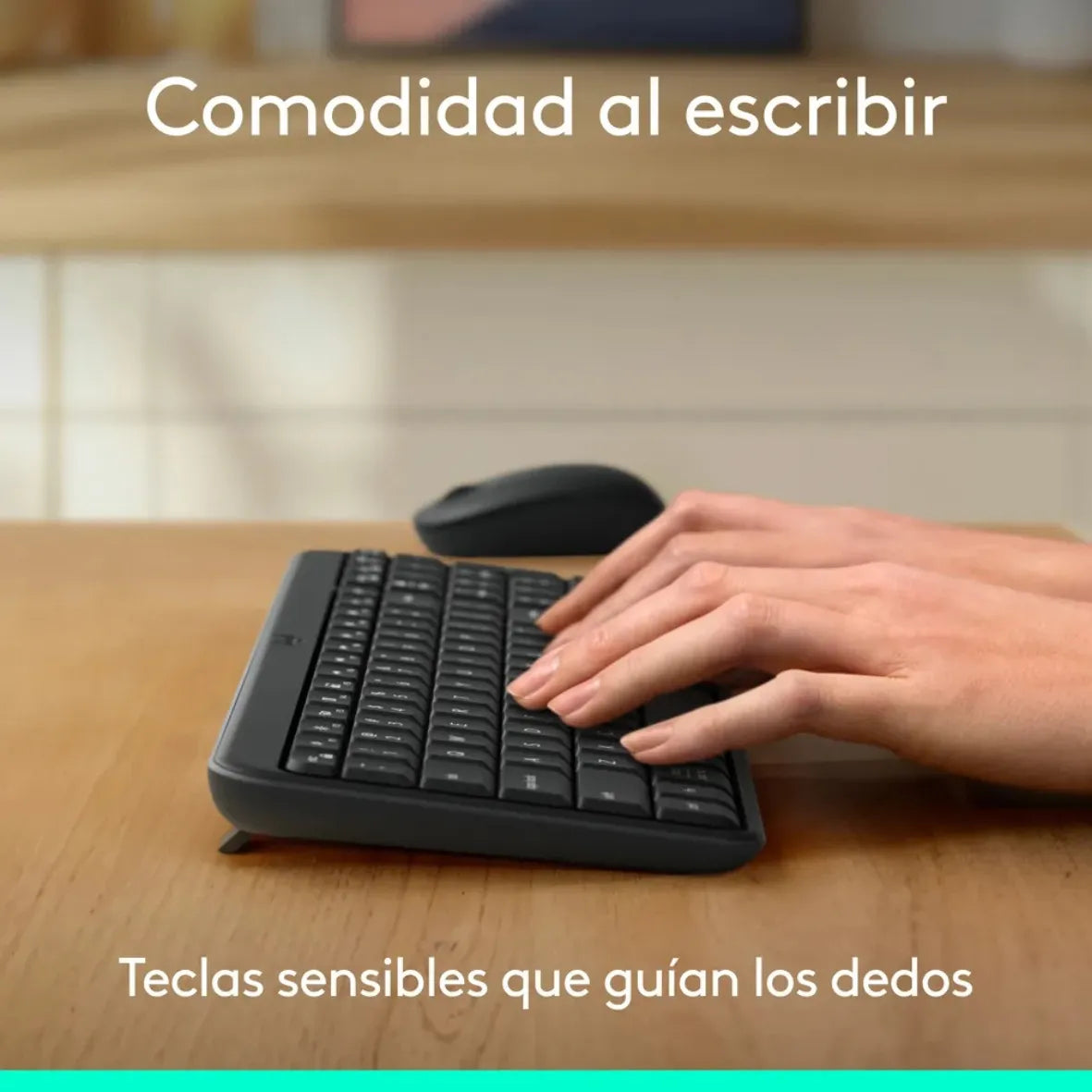 Teclado Multimedia Inalámbrico Bluetooth Logitech K250 Rosa