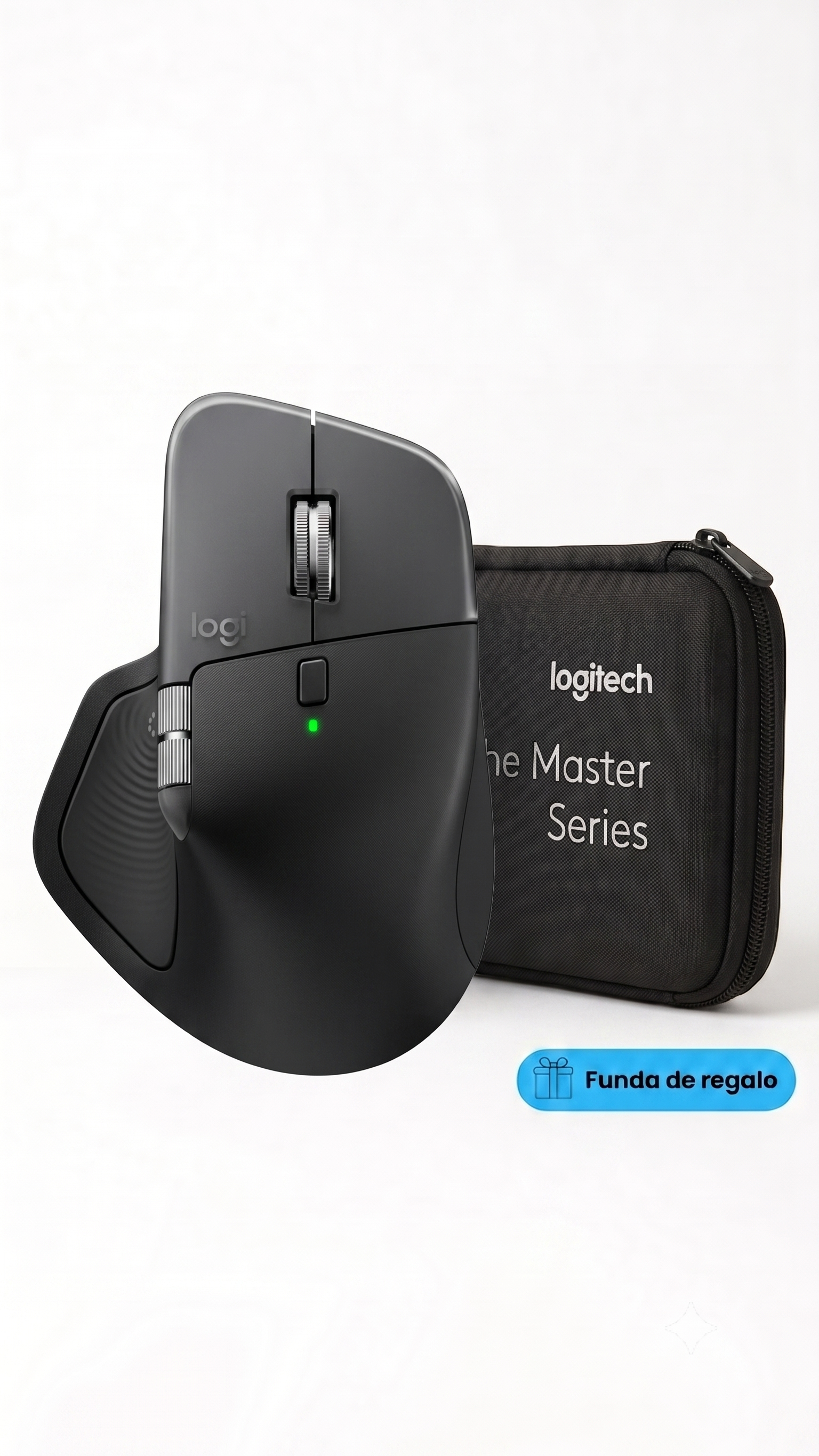 Mouse Inalámbrico Logitech MX Master 4 Negro