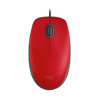 Mouse Logitech M110 Rojo Usb