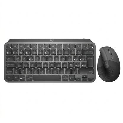Combo Logitech Mouse Lift Ergo + Teclado MX Keys Mini Ergo Negro