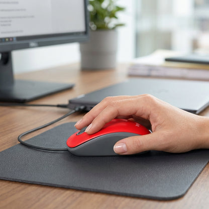 Mouse Logitech M110 Rojo Usb