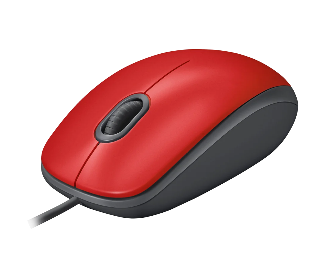 Mouse Logitech M110 Rojo Usb
