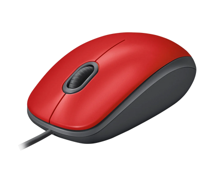 Mouse Logitech M110 Rojo Usb